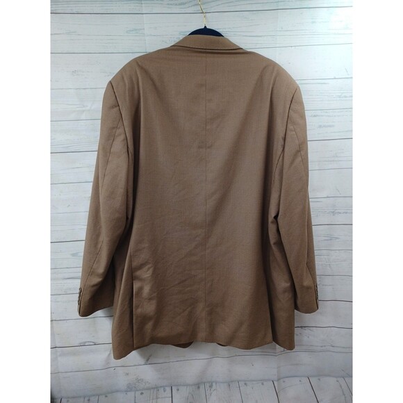 Earvin Magic Johnson Signature Brown Houndstooth Suit Sz 50XL Pants 44XLx34 - Picture 8 of 14